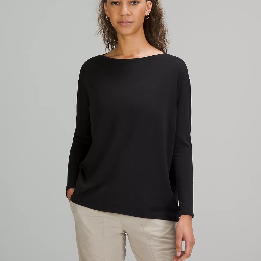 Back in Action Long-Sleeve Shirt Lululemon size 10
